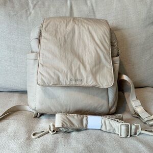 Calpak Convertible Diaper Bag EUC in Oatmeal